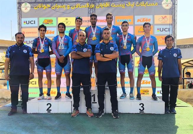 TPC Cycling Team Clinches Title in 2nd Stage of Iran Youth Track League