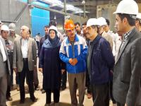 بازدید معاون مدیرعامل شرکت ملی صنایع پتروشیمی از پتروشیمی هگمتانه 5