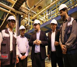 بازدید معاون وزیر نفت و مدیرعامل شرکت ملی صنایع پتروشیمی از هاب پتروشیمی ماهشهر 13