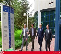 بازدید مدیرعامل شرکت ملی صنایع پتروشیمی  از مرکز توسعه مدیریت صنعت نفت-98/5/1 22