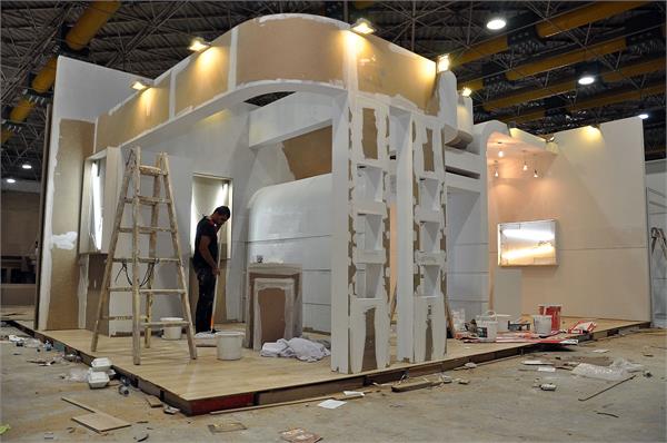 ایران پلاست نهم جان می گیرد / دومین روز غرفه سازی نمایشگاه ایران پلاست 3