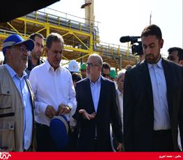 بازدید معاون اول رئیس جمهور از طرح پالایش پارسیان سپهر- 98/4/18 12