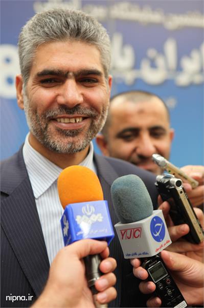 نشست خبری مهندس بیات، مدیرعامل شرکت ملی صنایع پتروشیمی در حاشیه نمایشگاه ایران پلاست 6