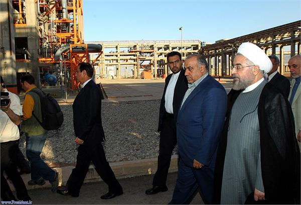بازدید رئیس جمهور از پتروشیمی لرستان 13