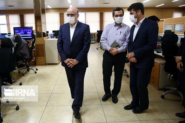 بازدید مدیرعامل شرکت ملی صنایع پتروشیمی از ایرنا 14