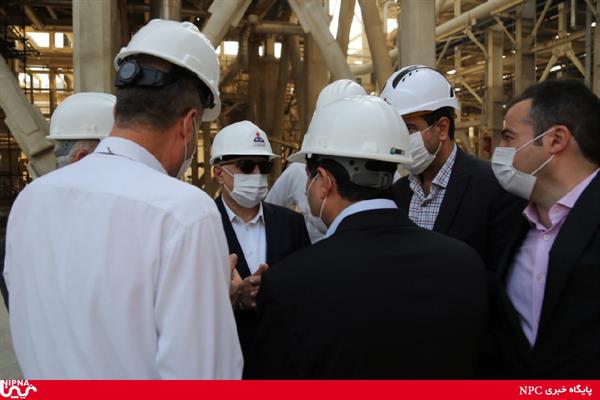 بازدید مدیر عامل شرکت ملی صنایع پتروشیمی از چند طرح جهش دوم صنعت پتروشیمی 3