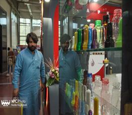 سالن 5 در اولین روز از شانزدهمین نمایشگاه بین المللی ایران پلاست 13