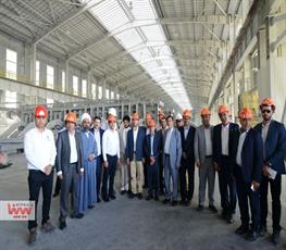 بازدید معاون وزیر نفت و مدیرعامل شرکت ملی صنایع پتروشیمی از منطقه ویژه اقتصادی لامرد 1