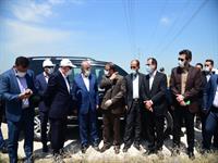 بازدید از محل احداث پارک پروپیلن در امیرآباد مازندران و جلسه با استاندار مازندران