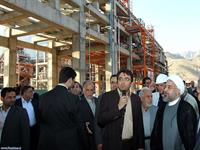 بازدید رئیس جمهور از پتروشیمی لرستان 6
