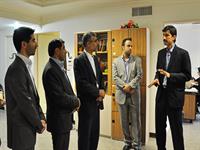 بازدید معاون وزیر نفت و مدیرعامل شرکت ملی صنایع پتروشیمی از خبرگزاری ایسنا 5