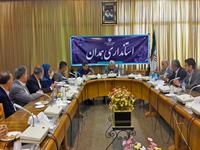 بازدید معاون مدیرعامل شرکت ملی صنایع پتروشیمی از پتروشیمی هگمتانه 4