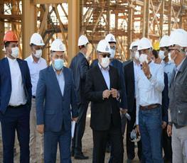 بازدید معاون وزیر نفت و مدیر عامل شرکت ملی صنایع پتروشیمی از طرح NGL3200/منطقه جفیر (20 مهر1400) 8