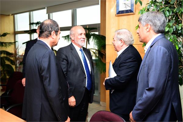 نشست هیئت اسپانیایی با مدیرعامل شرکت ملی صنایع پتروشیمی 1