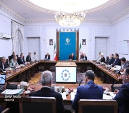 نشست بررسی آخرین وضعیت پروژه‌های مشترک سرمایه‌گذاری با کشورهای خارجی در نهاد ریاست جمهوری 4