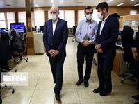 بازدید مدیرعامل شرکت ملی صنایع پتروشیمی از ایرنا 14