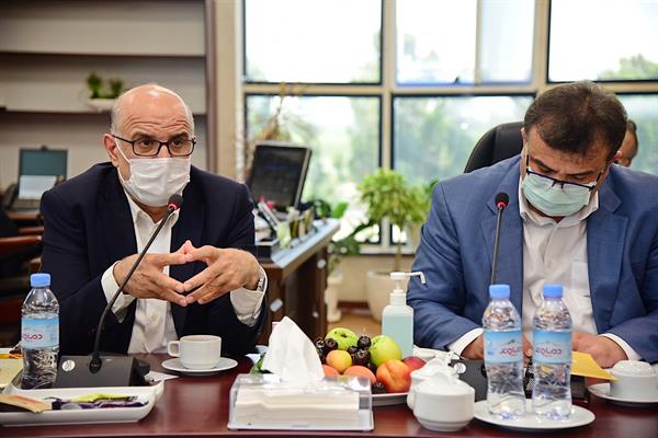 بازدید از محل احداث پارک پروپیلن در امیرآباد مازندران و جلسه با استاندار مازندران