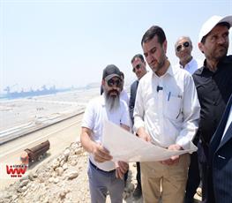 بازدید معاون وزیر نفت و مدیرعامل شرکت ملی صنایع پتروشیمی از منطقه انرژی بر پارسیان