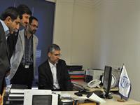 بازدید معاون وزیر نفت و مدیرعامل شرکت ملی صنایع پتروشیمی از خبرگزاری ایسنا 17