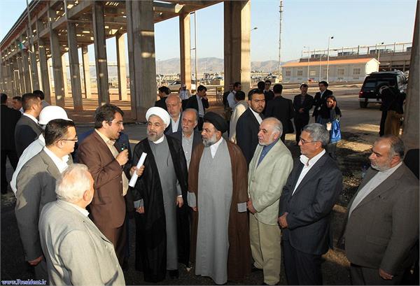 بازدید رئیس جمهور از پتروشیمی لرستان 10