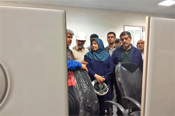 بازدید معاون مدیرعامل شرکت ملی صنایع پتروشیمی از پتروشیمی هگمتانه 2