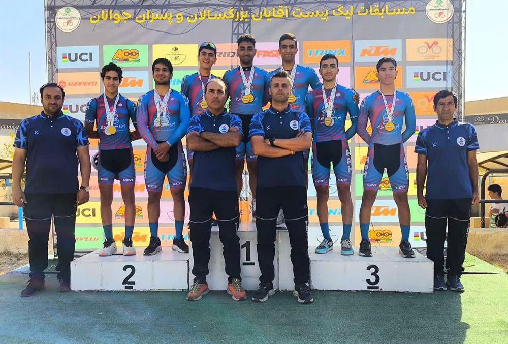 TPC Cycling Team Clinches Title in 2nd Stage of Iran Youth Track League