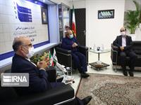 بازدید مدیرعامل شرکت ملی صنایع پتروشیمی از ایرنا 9