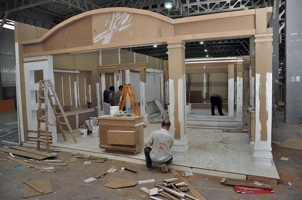 ایران پلاست نهم جان می گیرد / دومین روز غرفه سازی نمایشگاه ایران پلاست 11