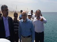 بازدید مدیرعامل شرکت ملی صنایع پتروشیمی از  طرح های فاز 2 عسلویه 1