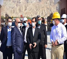 بازدید مهندس محمدی از طرح های جهش دوم و سوم صنعت پتروشیمی 13