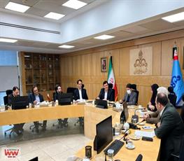 نشست اعضای هیئت مدیره شرکت ملی صنایع پتروشیمی با اعضای هیئت مدیره بانک ملت 3