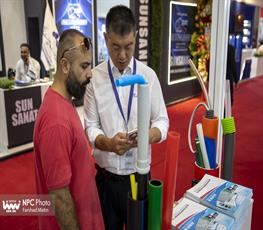 سالن 40 در اولین روز از هجدهمین نمایشگاه بین المللی ایران پلاست 18