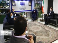 بازدید مدیرعامل شرکت ملی صنایع پتروشیمی از ایرنا 8