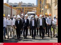 بازدید مدیر عامل شرکت ملی صنایع پتروشیمی از چند طرح جهش دوم صنعت پتروشیمی 4