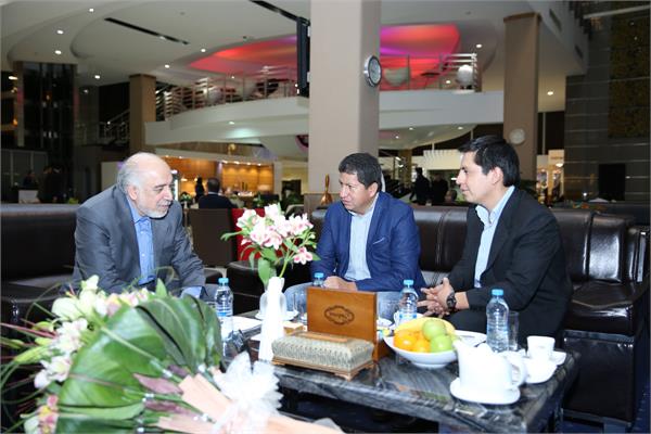 استقبال مهندس شعری مقدم از وزرای انرژی عراق، قطر و بولیوی 7