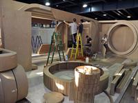 ایران پلاست نهم جان می گیرد / دومین روز غرفه سازی نمایشگاه ایران پلاست 12