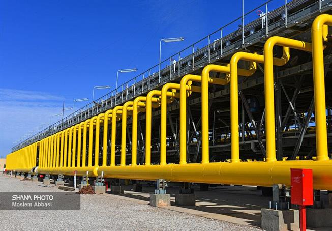 تزریق گازهای مشعل ان‌جی‌ال ۳۱۰۰ چشمه‌خوش به خط سراسری