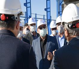 بازدید میدانی معاون وزیر نفت و مدیرعامل شرکت ملی صنایع پتروشیمی از طرح راهبردی GTPP پتروشیمی اسلام آباد  12