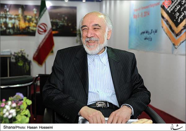 نشست خبری مهندس شعری مقدم در حاشیه نمایشگاه نفت، گاز و پتروشیمی 3