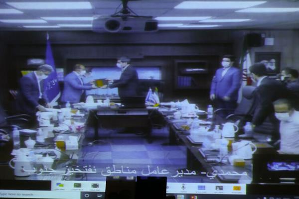 آیین اعطای گواهینامه صلاحیت حرفه‌ای فرمانده صحنه در وزارت نفت 19