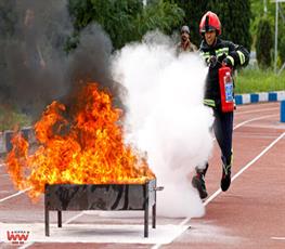 ششمین دوره ارزیابی آمادگی عملیاتی _ تخصصی آتش نشانان وزارت نفت 31