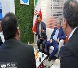 بازدید مدیر توسعه صنایع پایین دستی پتروشیمی از شانزدهمین نمایشگاه بین المللی ایران پلاست 8