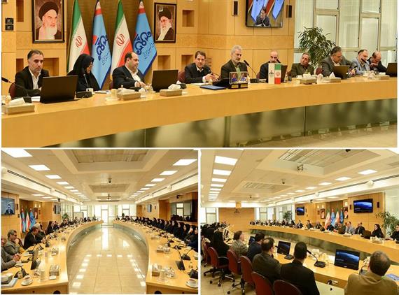  تقدیر مدیرعامل شرکت ملی صنایع پتروشیمی از اعضای کارگروه س...