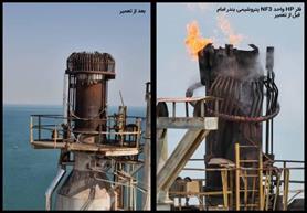 تعمیر موفق فلر HP واحد NF3 پتروشیمی بندرامام پس از ۱۲ سال