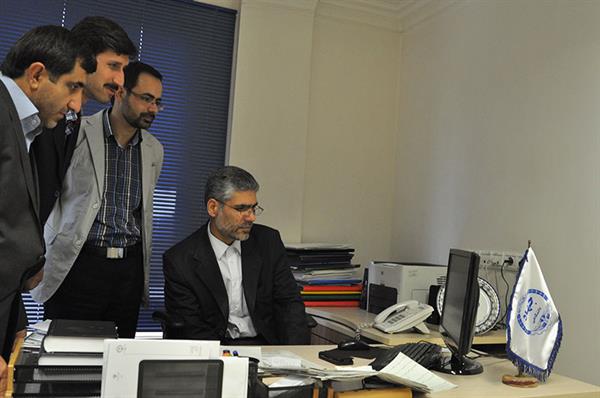 بازدید معاون وزیر نفت و مدیرعامل شرکت ملی صنایع پتروشیمی از خبرگزاری ایسنا 17