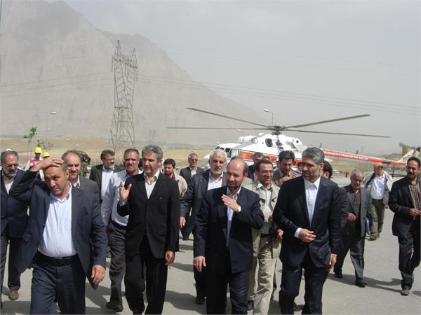 بازدید از طرح های پتروشیمی استان کرمانشاه 3