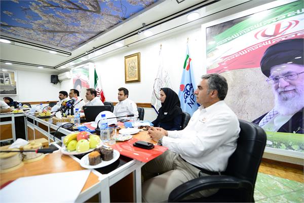 نشست خبری مدیرعامل شرکت شیمیایی صدف عسلویه 6