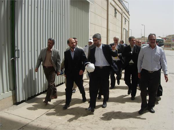 بازدید از طرح های پتروشیمی استان کرمانشاه 4