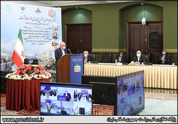 مراسم افتتاح طرح های پتروشیمی با دستور دکتر روحانی 9