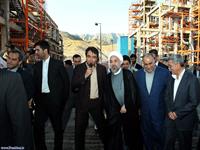 بازدید رئیس جمهور از پتروشیمی لرستان 3